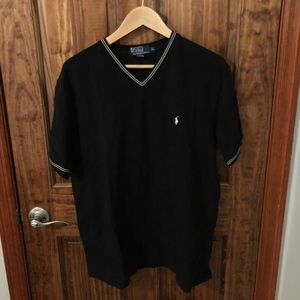Vintage Polo Ralph Lauren Black Logo T-Shirt